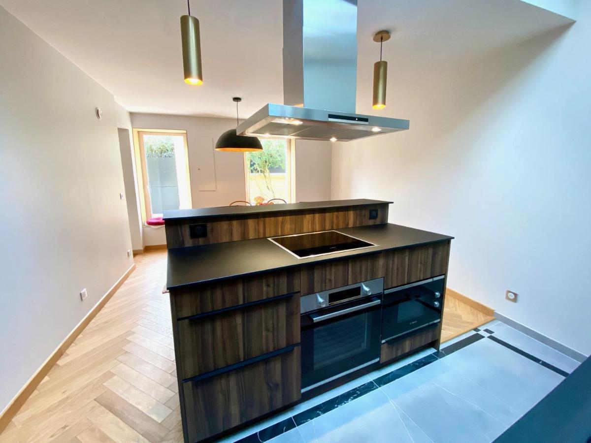 Le Capella, Magnifique Maison Au Calme Avec Garage Caen Buitenkant foto